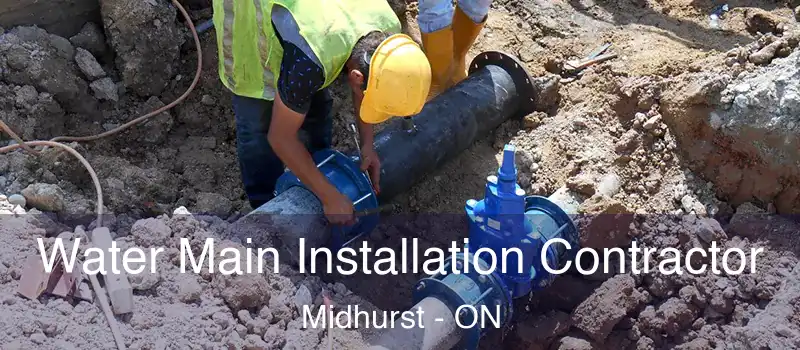  Water Main Installation Contractor Midhurst - ON